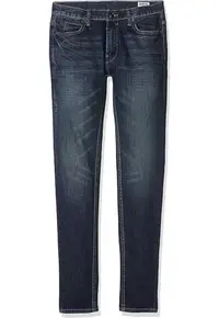 Pantaloni blugi pentru barbati BellField Idol Flume bumbac bleumarin -
