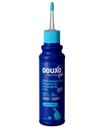 DOUXO Skin & Coat Spa Ear Cleaner 120ml soluție curățare urechi câini și pisici