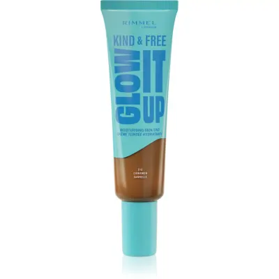 Rimmel Kind & Free Glow It Up machiaj ușor de hidratare culoare 510 Cinnamon 30 ml