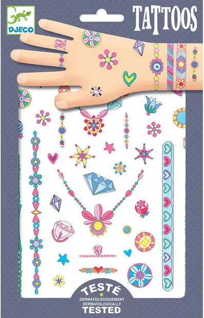 Tatuaje pentru copii Djeco Jenni'S Jewels