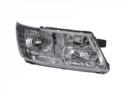 Far fata Dreapta (H11 HB3, electric, fara motoras, culoare insert: cromat, culoare semnalizator: transparent) potrivit FIAT FREEMONT