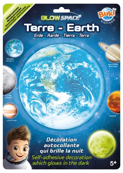 Planeta care lumineaza in intuneric Buki Space - Pamantul