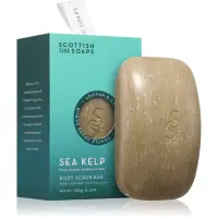 Scottish Fine Soaps Sea Kelp Body Scrub Bar săpun exfoliant pentru corp 150 g