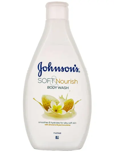 Johnson's Gel de dus 400 ml Soft&Nourish Almond Oil&Jasmine