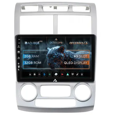 Navigatie Kia Sportage (2005-2010) M AC, Android, E-Octacore 2GB RAM + 32GB ROM, 9 Inch - AD-BGE9002+AD-BGRKIT148
