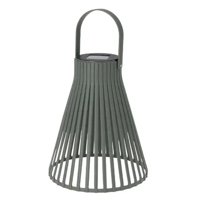 Lampă solară decorativă, cu LED, cu agățătoare, 24 cm, culoare kaki