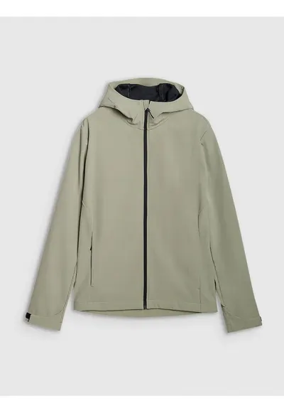 Jacheta softshell barbati membrana NeoDry 5000 - Poliester - gluga reglabila - kaki