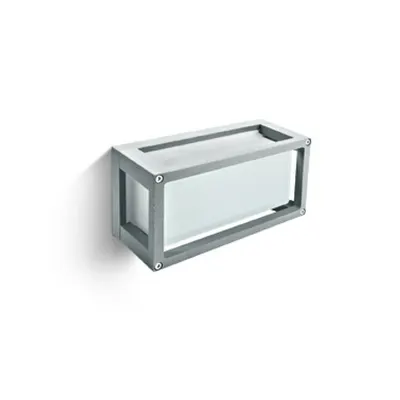 Bono-WL-I-S wall lamp 15W E27 IP54 gri