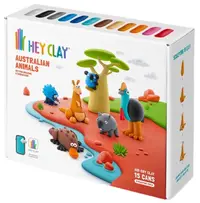 Trusă de modelat argilă Hey Clay - Animale australiene