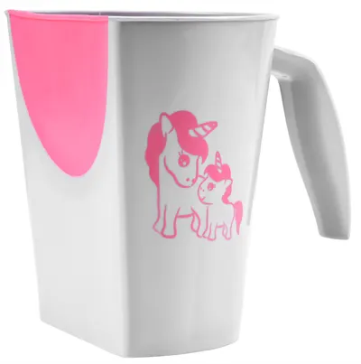 Cupa de clătire Babyono - Gri cu unicorn