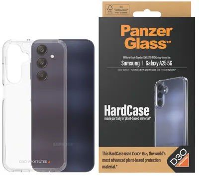 Husă PanzerGlass - Hardcase, Galaxy A25, transparent