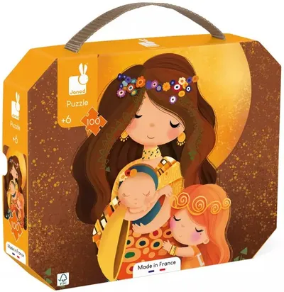 Puzzle Janod din 100 de piese - Inspirat de Klimt
