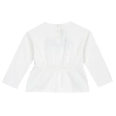 Bluza copii Chicco, alb, 00588-69MC