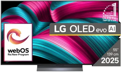 Smart TV LG - OLED55C51LA, 55'', OLED, 4K, 120Hz, negru