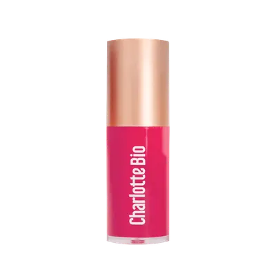 Ulei de buze bio Raspberry Silk, 6.5ml, Charlotte Bio