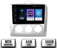 Navigatie Ford Focus MK2 (2004-2011), Clima Manuala, Android 10, P-Quadcore 1GB RAM + 16 ROM, 9 Inch - AD-BGP9001+AD-BGRKIT112