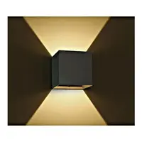 Dako II Up/Down LED 2x3W, 3000K, IP54 , 400lm,antracit