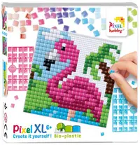 Mozaic cu pixeli Pixelhobby - Flamingo, XL
