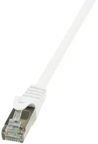 Cablu F/UTP LogiLink CP2061S, Patchcord, CAT.6, 3m (Alb)