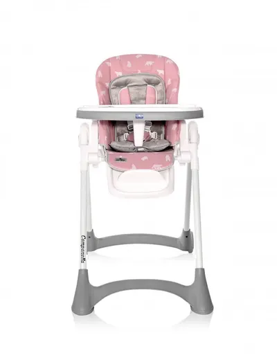 Scaun de masa Campanella reglabil 6-36 luni Pink Bears