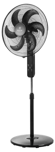 Ventilator Estia - Bow, 3 viteze, 45 cm, negru