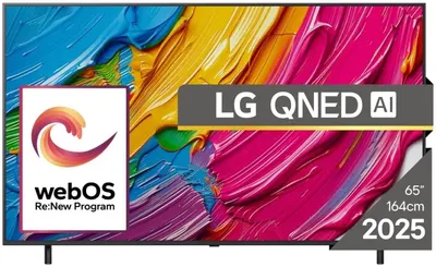 Smart TV LG - 65QNED80A3A, 65'', QNED, 4K, negru