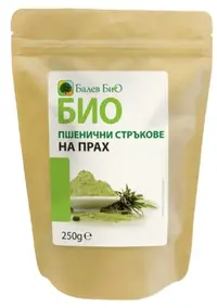 Pudră organică de iarbă de grâu, 250 g, Balev Bio