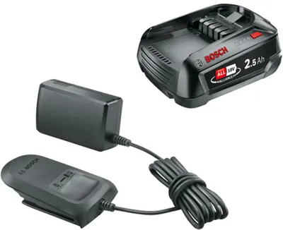 Set încărcător și baterie Bosch - Alliance, 18V, 1x2.5 Ah + AL18V-20