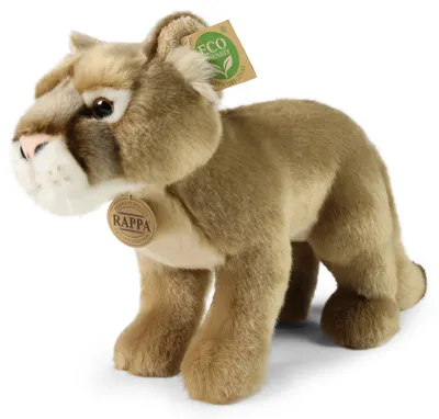 Jucărie de pluș Rappa Eco friends - Puma, 28 cm