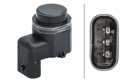 Senzor parcare fata, spate , grunduit potrivit VOLVO C30, S60 II, S80 II, V40 II, V60 I, V70 III, XC60, XC70 III 03.06