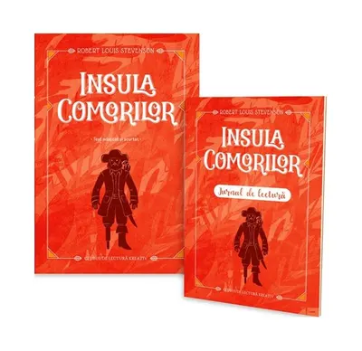Insula comorilor + jurnal de lectură - Paperback brosat - Robert Louis Stevenson