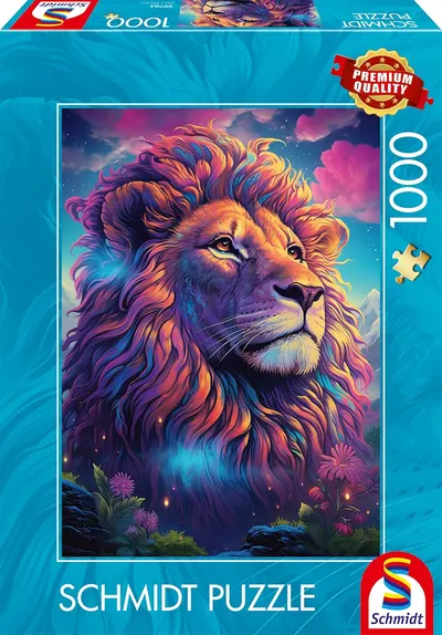 Puzzle Schmidt din 1000 piese - Maiestate multicolora