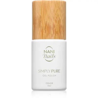 NaniNails Simly Pure unghii cu gel folosind UV / lampă cu LED culoare Canary 5 ml