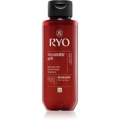 RYO Damage Care & Nourishing Shampoo șampon intens cu efect de regenerare pentru par deteriorat 180 ml