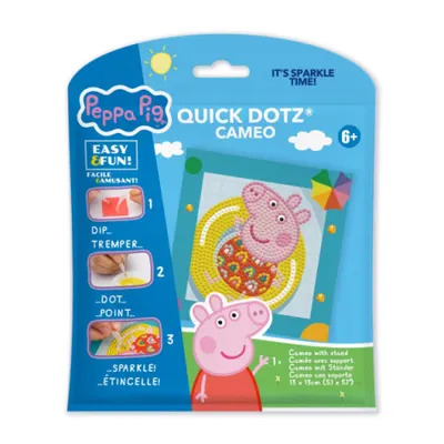 Set creativ pictura cu diamante - Peppa Pig