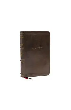 Nkjv, Personal Size Reference Bible, Sovereign Collection, Leathersoft, Brown, Red Letter, Comfort Print: Holy Bible, New King James Version