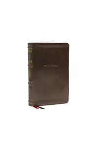 Nkjv, Personal Size Reference Bible, Sovereign Collection, Leathersoft, Brown, Red Letter, Comfort Print: Holy Bible, New King James Version