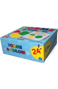 Forme + culori. 24 jetoane
