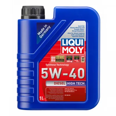 Ulei motor Liqui Moly diesel HIGHTECH 5W-40 (2679) 1L 1L