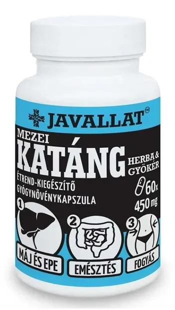 Cicoare, plantă și rădăcină, 450 mg, 60 capsule, Javallat