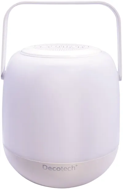Boxă portabilă luminoasă Lexibook - Decotech BTL410, 8W, RGB, albă