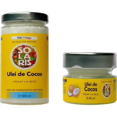 Pachet Promo Ulei de Cocos 500ml + Ulei de Cocos 40ml