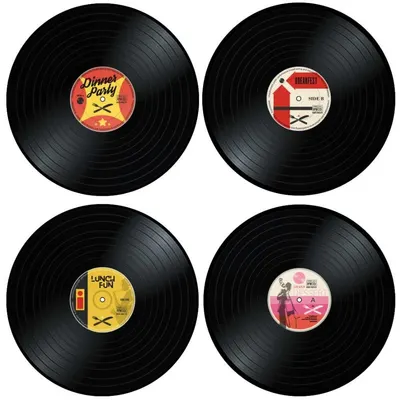Covorașe de servit Mikamax - Vinil, 4 bucăți
