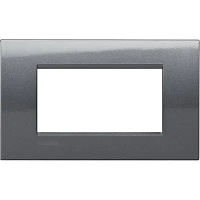 Rama ornament 4 module Bticino Living Light LNA4804AC, otel