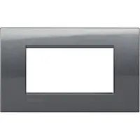 Rama ornament 4 module Bticino Living Light LNA4804AC, otel