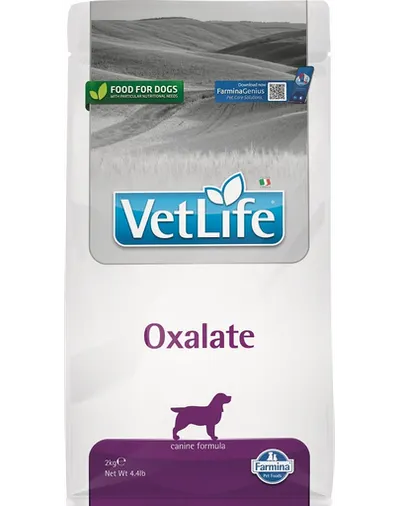 FARMINA Vet Life Oxalate 2 kg Hrana veterinara caini cu calculi de oxalat