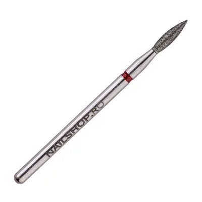 Capat freza diamant - flacara fina 2.3 mm - #131