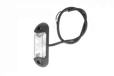 Lumina delimitare stanga dreapta, portocaliu rosu alb, LED, inaltime 110mm; latime 30mm; adancime 28,1mm lungime cablu 500mm, 12 24V