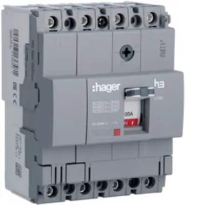 Disjunctor general x160 4P 18kA 100A