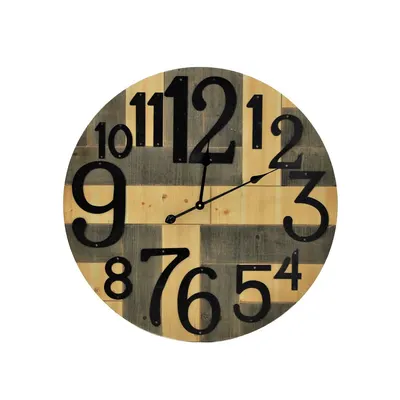 Ceas de perete MDF-metal 72 cm